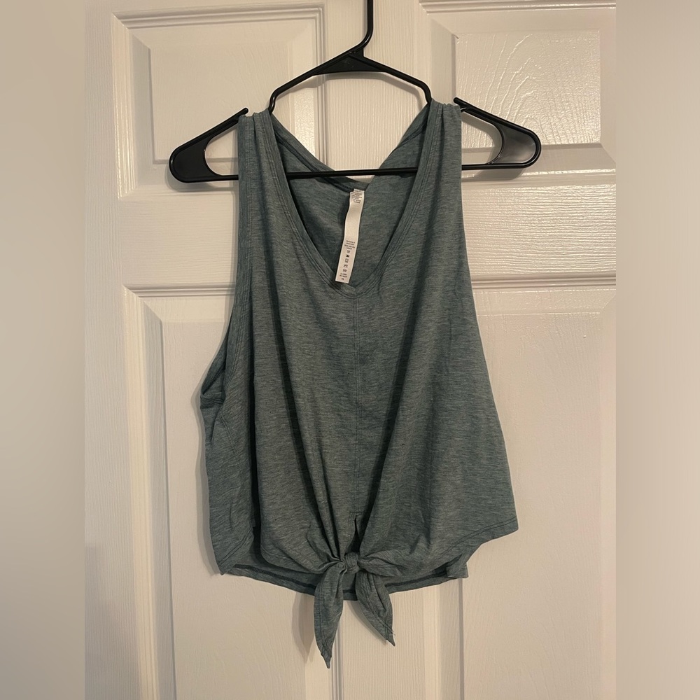 Lulu Lemon Tie Front Top